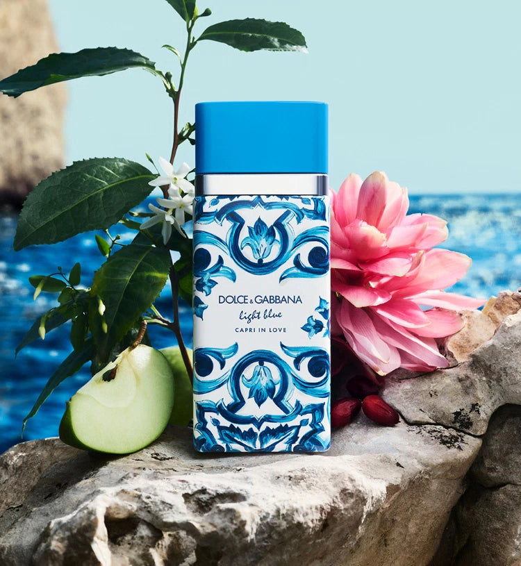 Dolce & Gabbana Light Blue Capri In Love