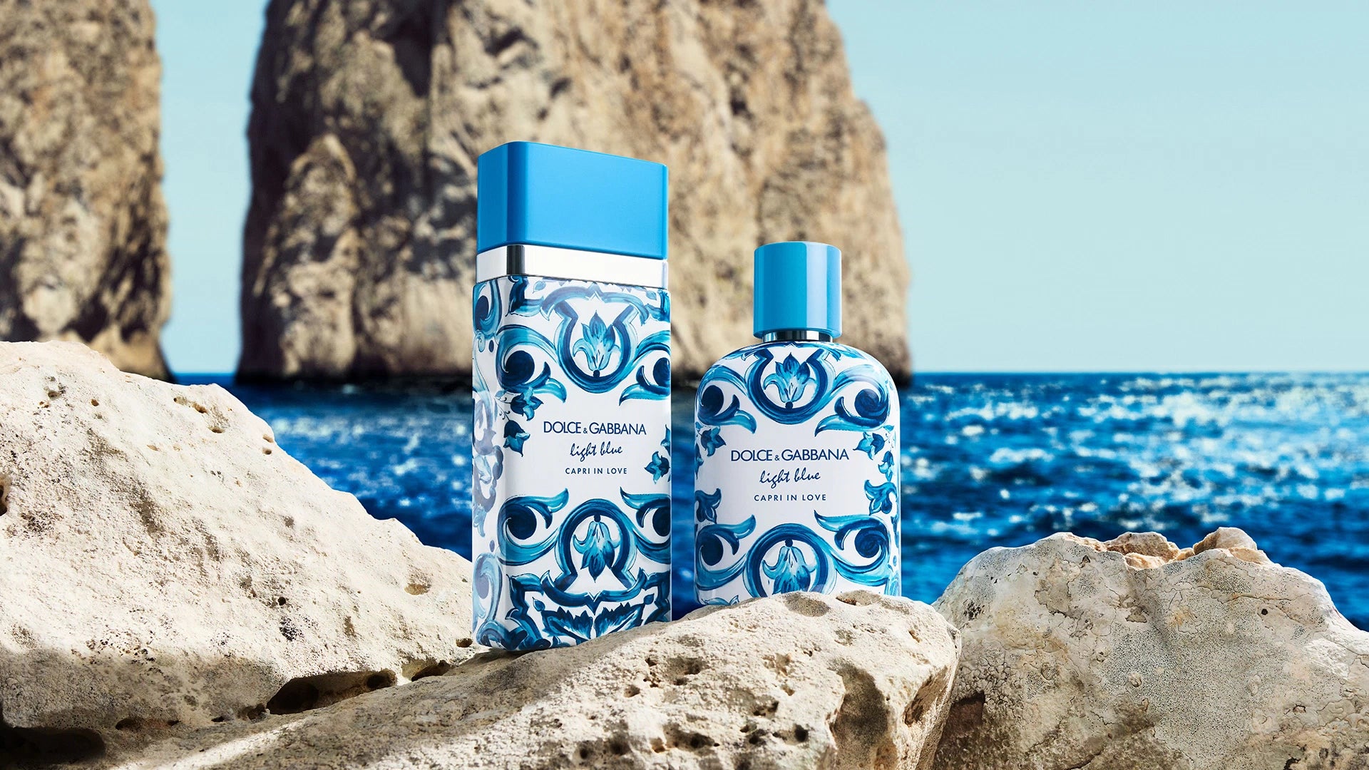 Dolce & Gabbana Light Blue Capri In Love